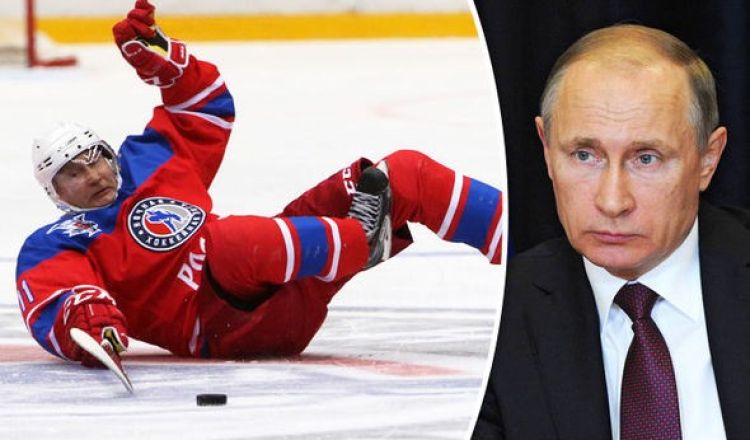 Władimir Putin wielkim fanem hokeja (WIDEO)